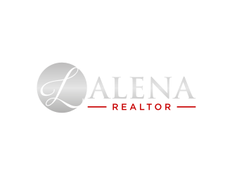 LaLena Realtor logo design by mbamboex