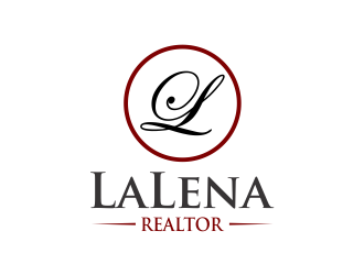 LaLena Realtor logo design by Girly