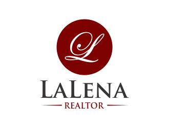 LaLena Realtor logo design by Girly