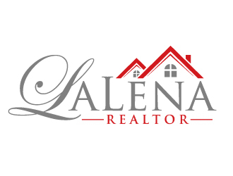 LaLena Realtor logo design by AamirKhan