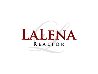 LaLena Realtor logo design by labo