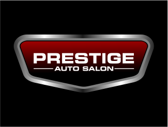 Prestige Auto Salon logo design by Girly