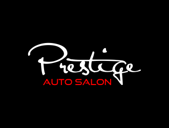 Prestige Auto Salon logo design by ammad