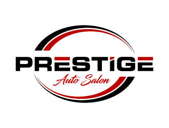 Prestige Auto Salon logo design by BrainStorming