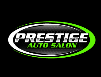 Prestige Auto Salon logo design by AamirKhan