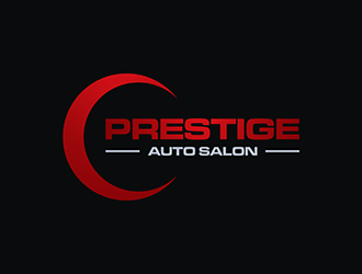 Prestige Auto Salon logo design by EkoBooM