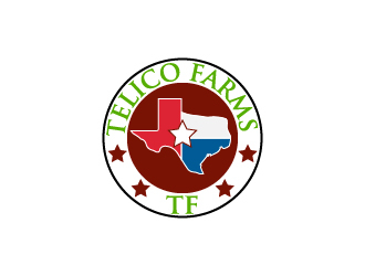 Telico Farms logo design by pilKB