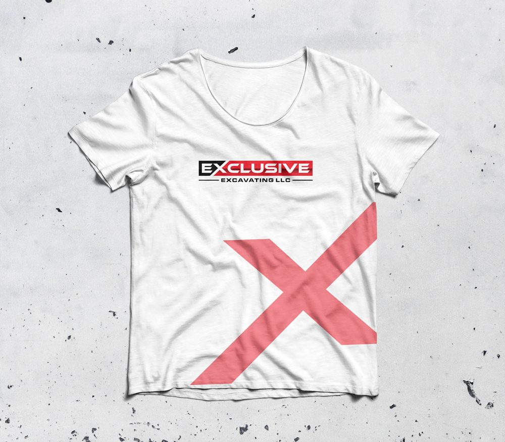 Exclusive Excavating LLC logo design by grea8design