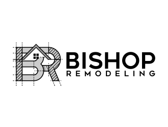 BISHOP REMODELING logo design by ekitessar