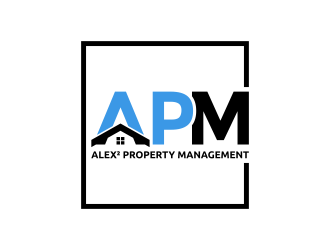 Alex² Property Management logo design by graphicstar