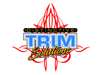 Distinctive Trim  logo design by AamirKhan