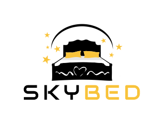 SKYBED logo design by Gwerth