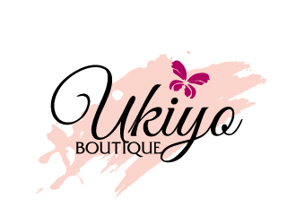 Ukiyo Boutique logo design by AamirKhan