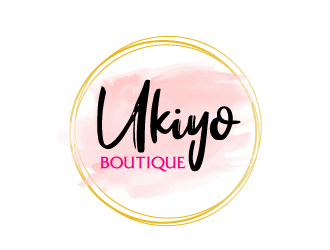 Ukiyo Boutique logo design by AamirKhan