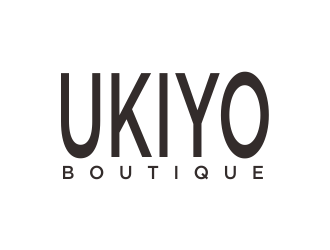 Ukiyo Boutique logo design by mukleyRx