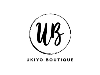 Ukiyo Boutique logo design by treemouse