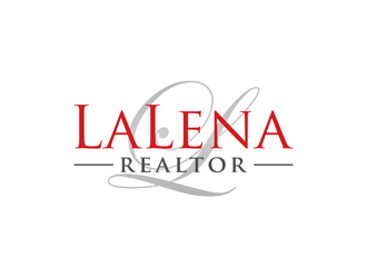 LaLena Realtor logo design by alby