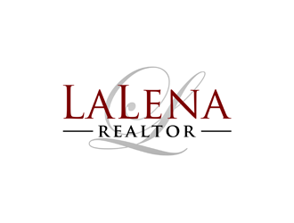 LaLena Realtor logo design by alby