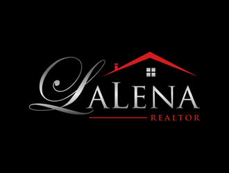 LaLena Realtor logo design by alby