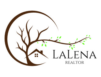 LaLena Realtor logo design by jetzu