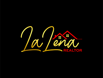 LaLena Realtor logo design by enzidesign