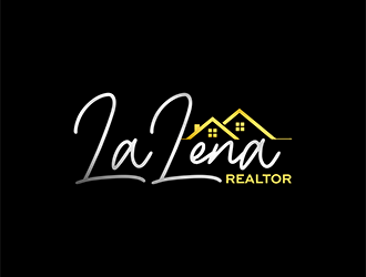 LaLena Realtor logo design by enzidesign