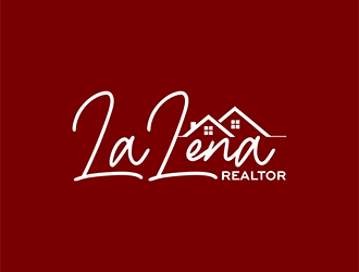 LaLena Realtor logo design by enzidesign