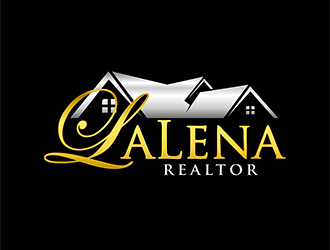 LaLena Realtor logo design by enzidesign