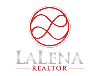 LaLena Realtor logo design by daanDesign