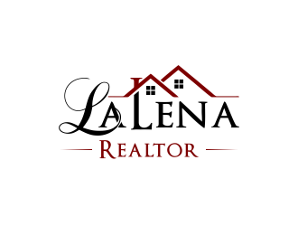 LaLena Realtor logo design by bismillah