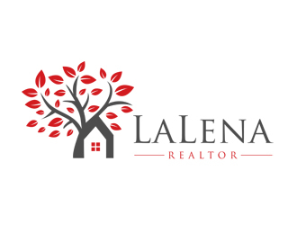 LaLena Realtor logo design by samueljho