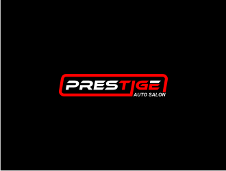 Prestige Auto Salon logo design by peundeuyArt