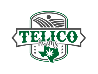 Telico Farms logo design by serprimero