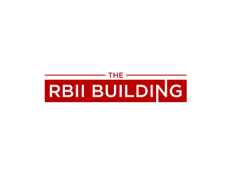 THE RBII BUILDING logo design by alby