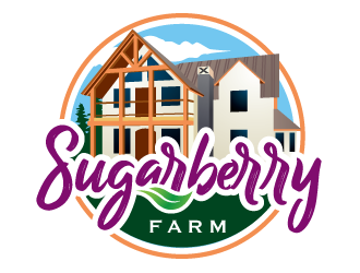 Sugarberry Farm logo design by biaggong