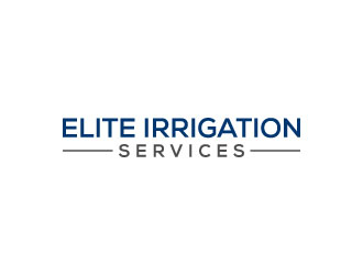 elite irrigation services logo design by aryamaity
