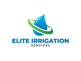 elite irrigation services logo design by kasperdz