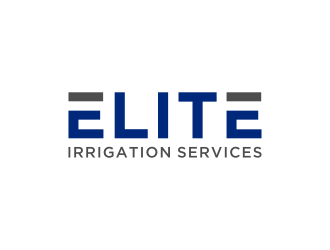 elite irrigation services logo design by salis17