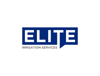 elite irrigation services logo design by salis17
