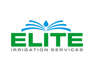 elite irrigation services logo design by creator_studios
