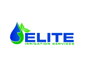 elite irrigation services logo design by AamirKhan