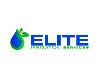 elite irrigation services logo design by AamirKhan