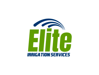 elite irrigation services logo design by yans