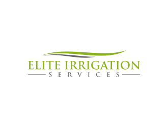elite irrigation services logo design by RIANW