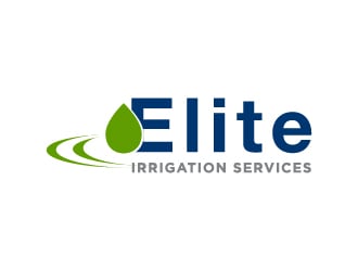 elite irrigation services logo design by jonggol