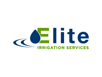 elite irrigation services logo design by jonggol