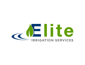 elite irrigation services logo design by jonggol