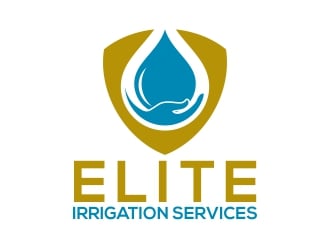 elite irrigation services logo design by b3no