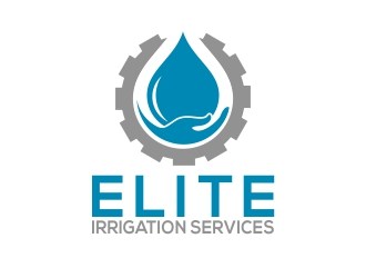elite irrigation services logo design by b3no