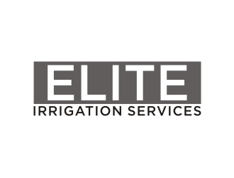 elite irrigation services logo design by mukleyRx